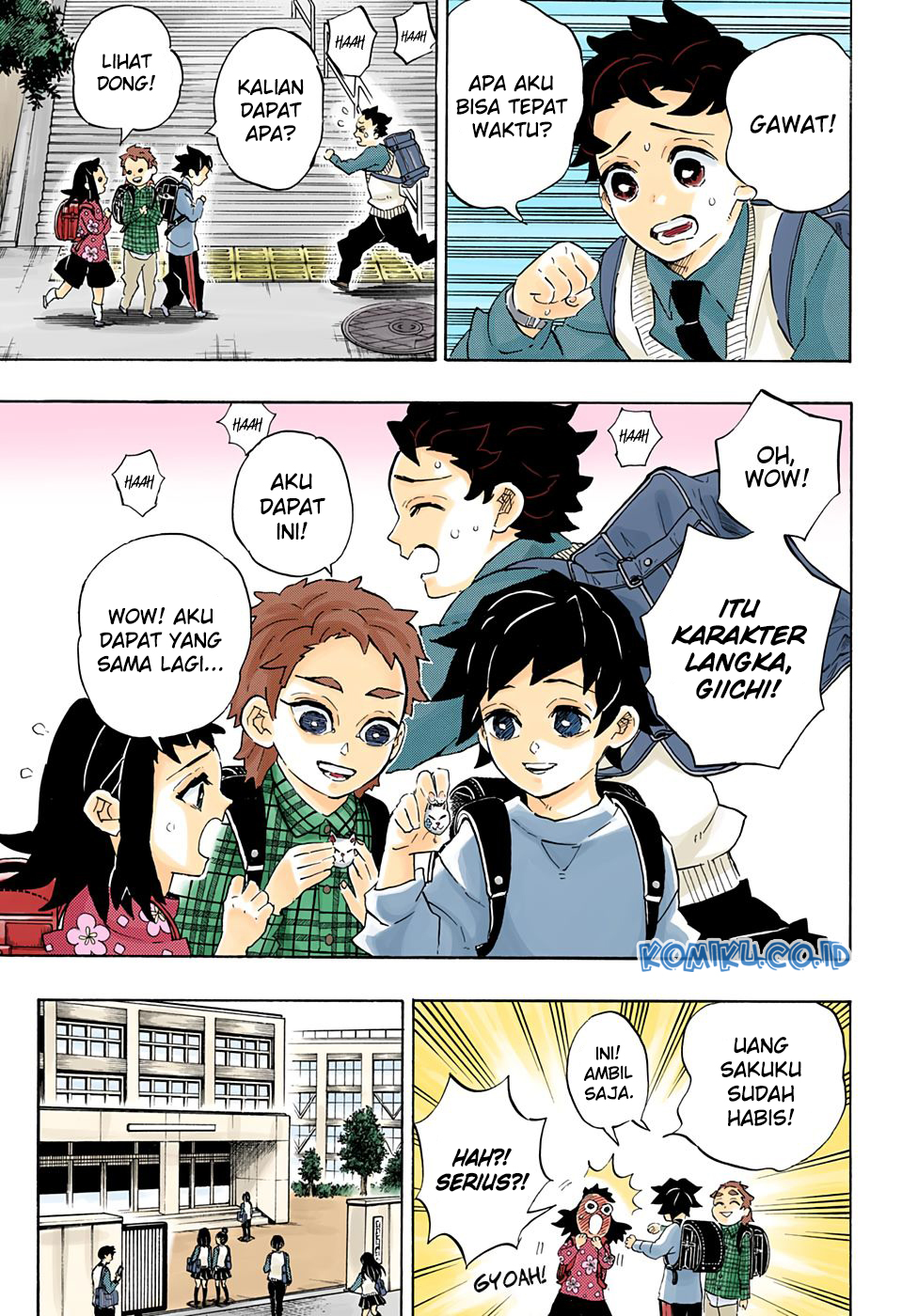 Read Demon Slayer Kimetsu no Yaiba ID Manga Online