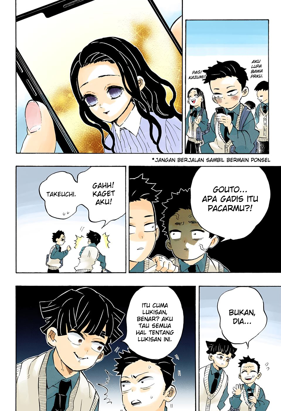 Read Demon Slayer Kimetsu no Yaiba ID Manga Online