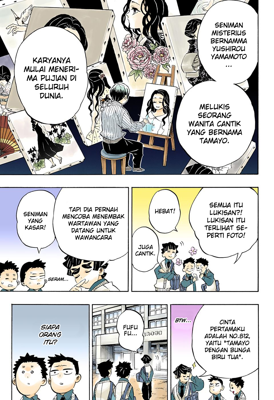 Read Demon Slayer Kimetsu no Yaiba ID Manga Online
