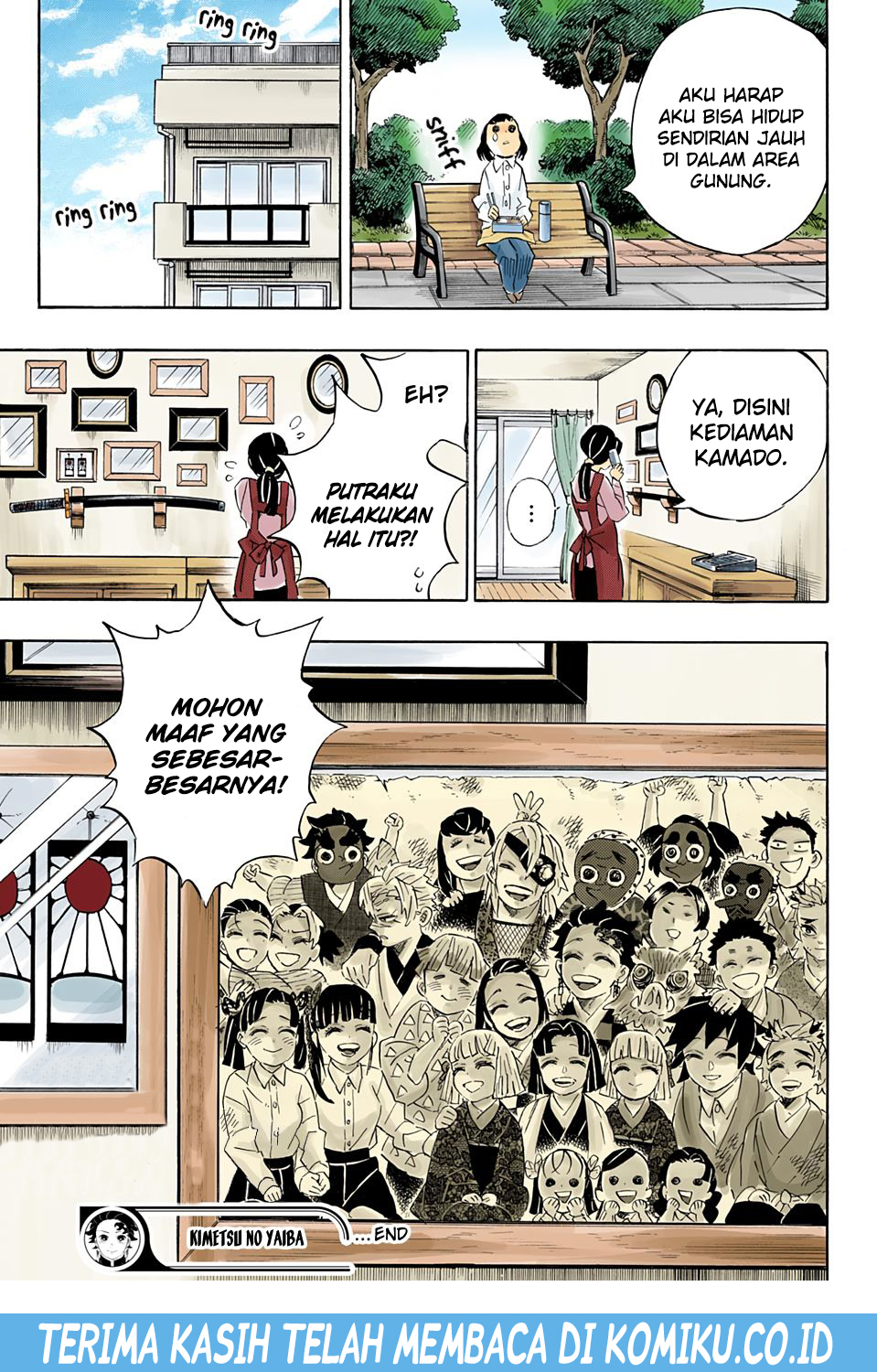 Read Demon Slayer Kimetsu no Yaiba ID Manga Online