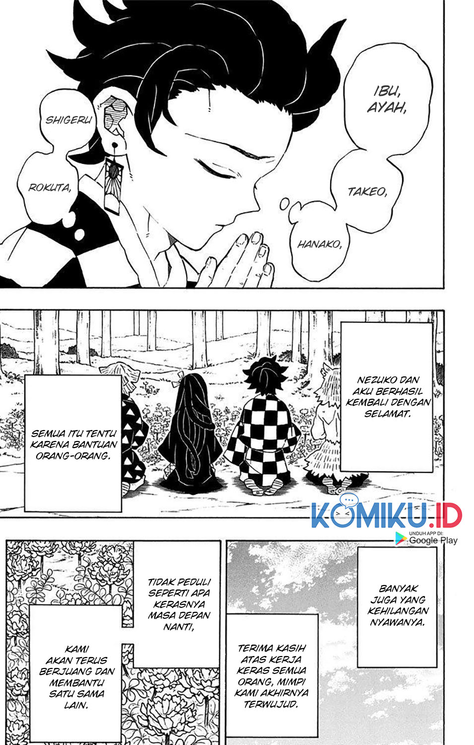 Read Demon Slayer Kimetsu no Yaiba ID Manga Online