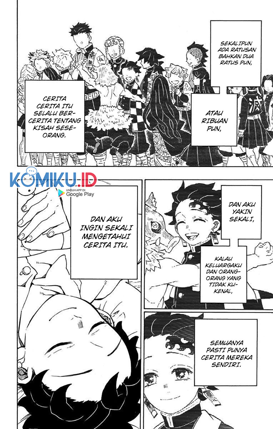 Read Demon Slayer Kimetsu no Yaiba ID Manga Online