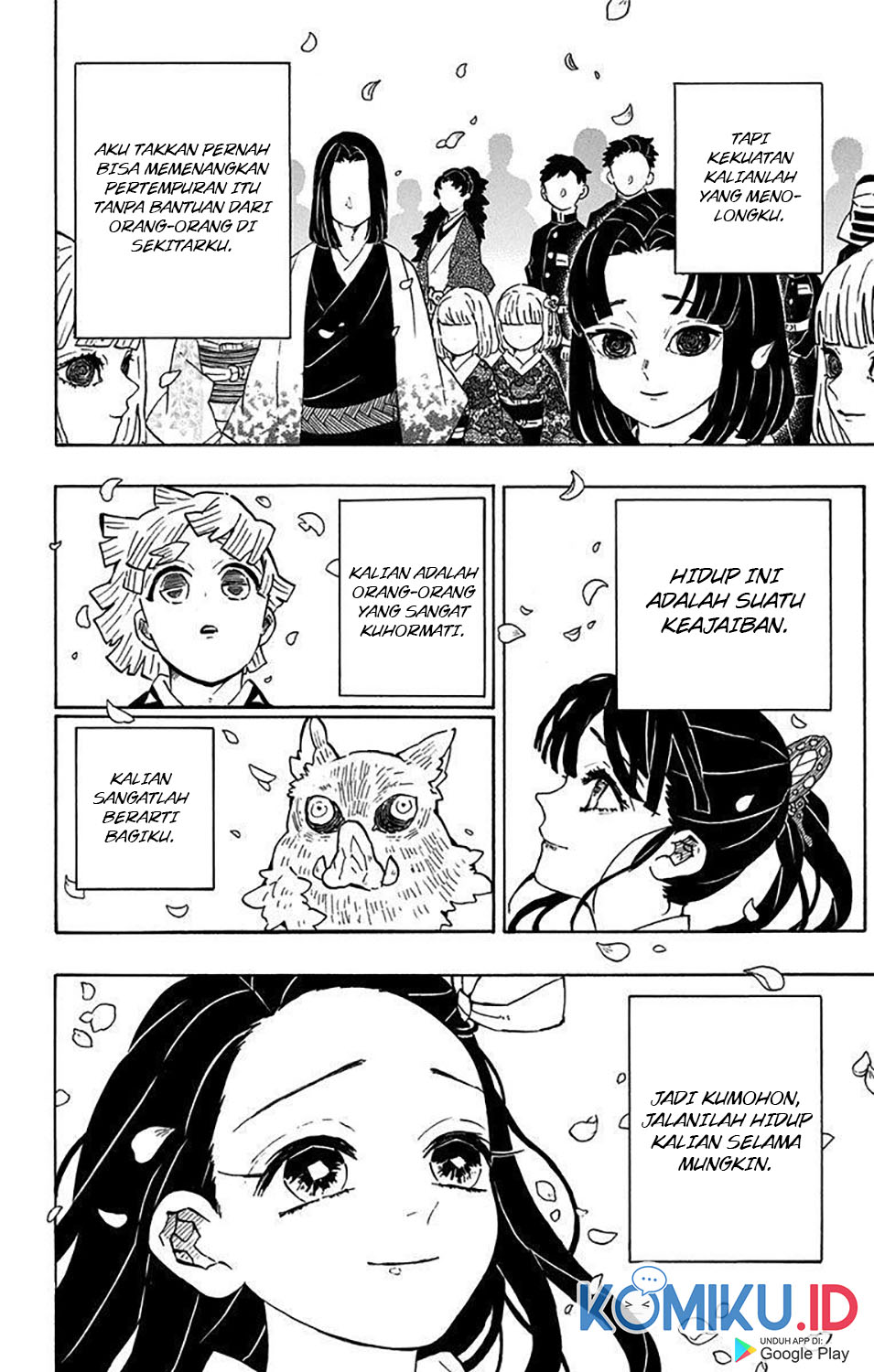 Read Demon Slayer Kimetsu no Yaiba ID Manga Online