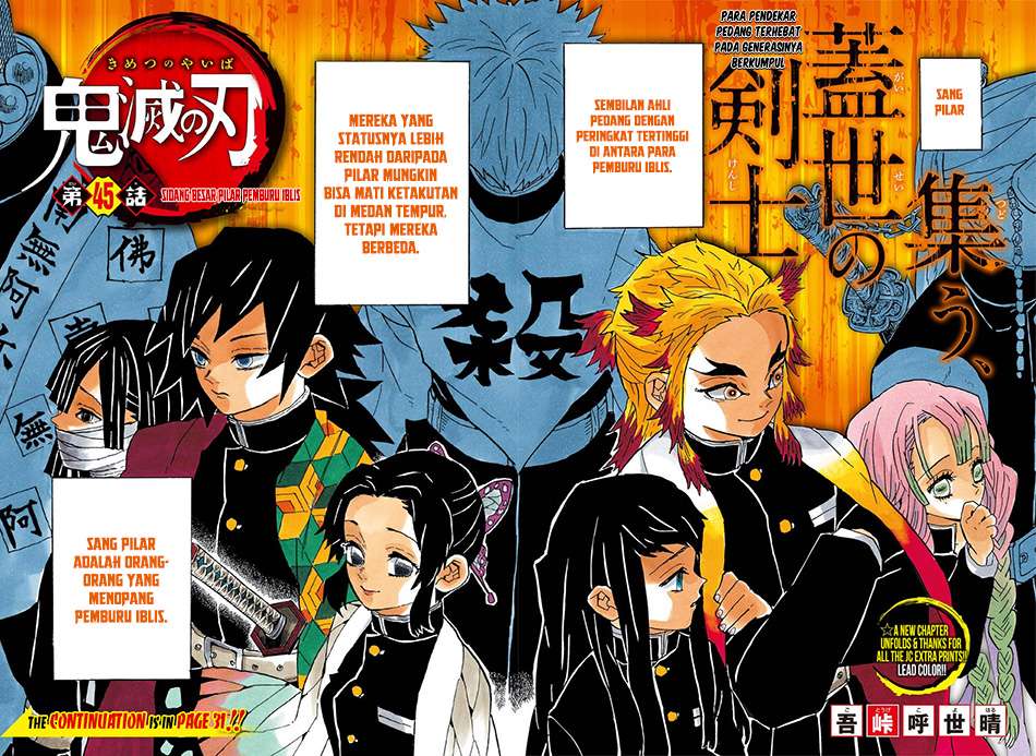 Read Demon Slayer Kimetsu no Yaiba ID Manga Online