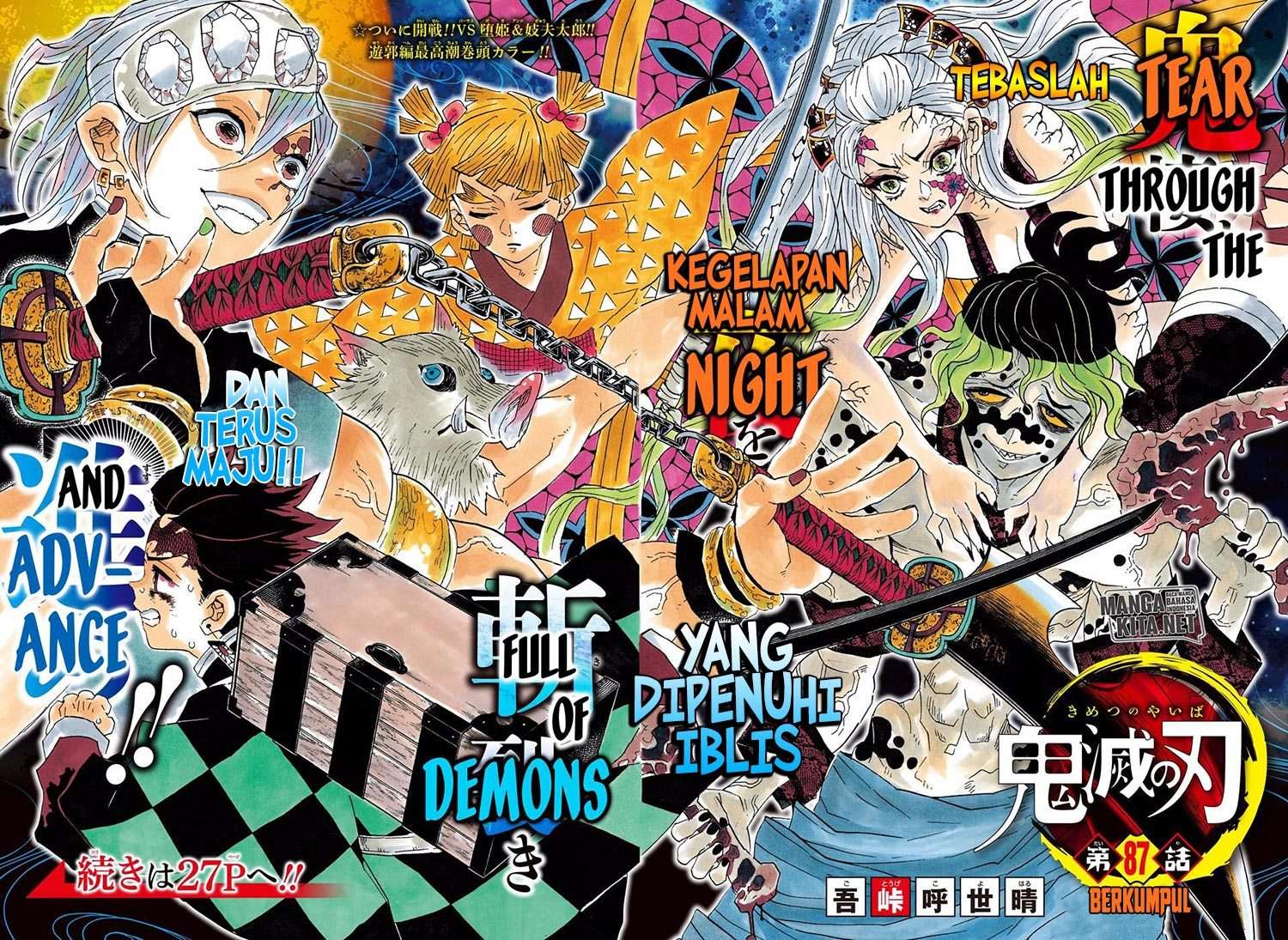 Read Demon Slayer Kimetsu no Yaiba ID Manga Online