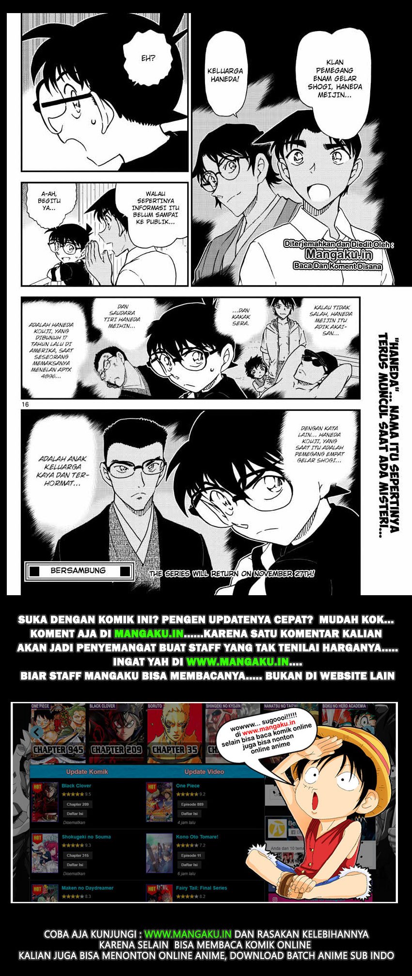 Read Detective Conan ID Manga Online