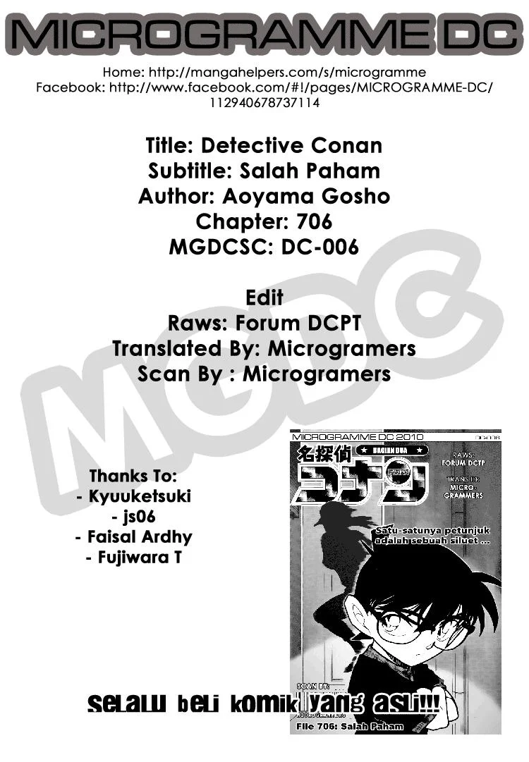 Read Detective Conan ID Manga Online