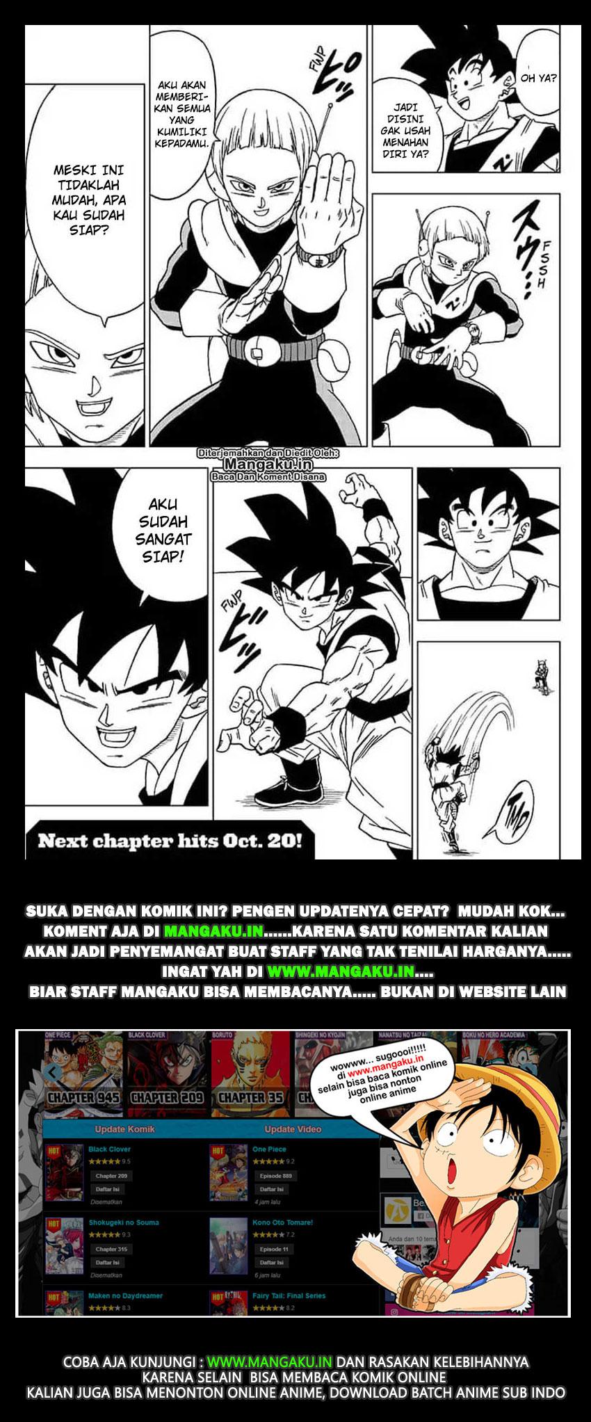 Read Dragon Ball Super ID Manga Online