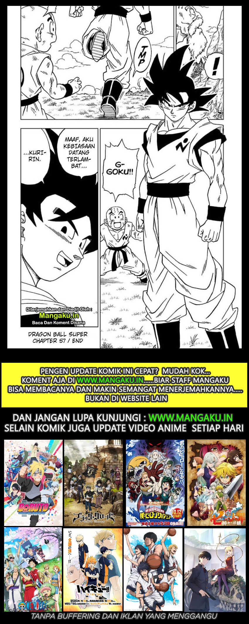 Read Dragon Ball Super ID Manga Online
