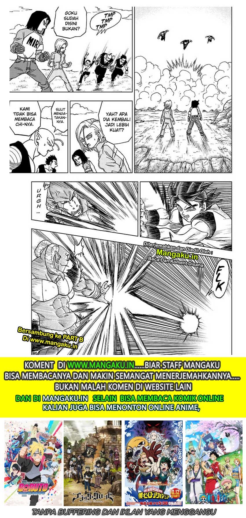 Read Dragon Ball Super ID Manga Online