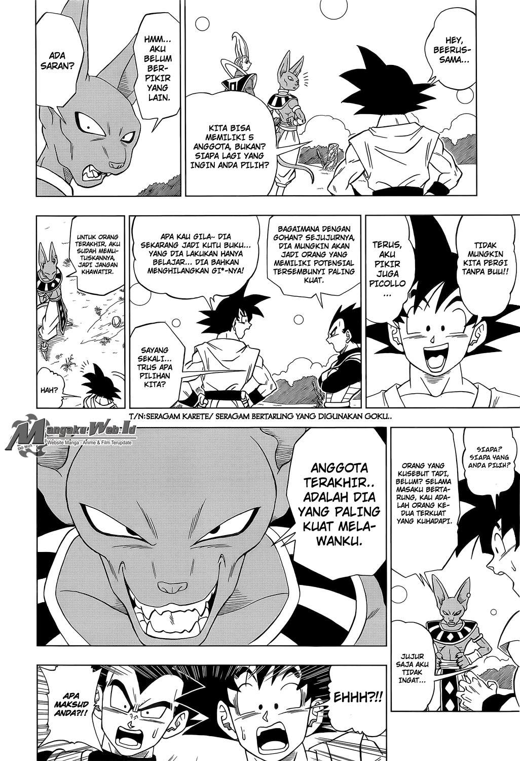 Read Dragon Ball Super ID Manga Online