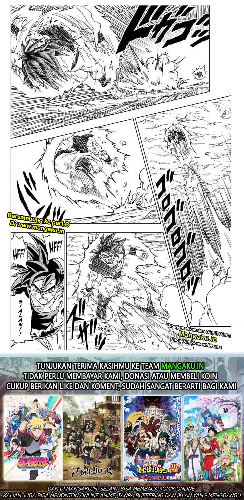 Read Dragon Ball Super ID Manga Online