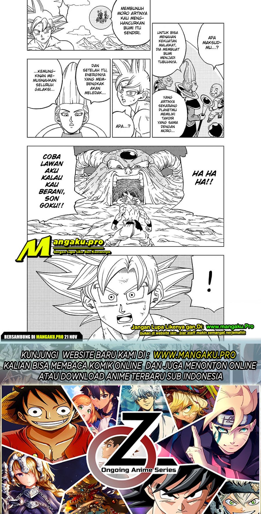 Read Dragon Ball Super ID Manga Online