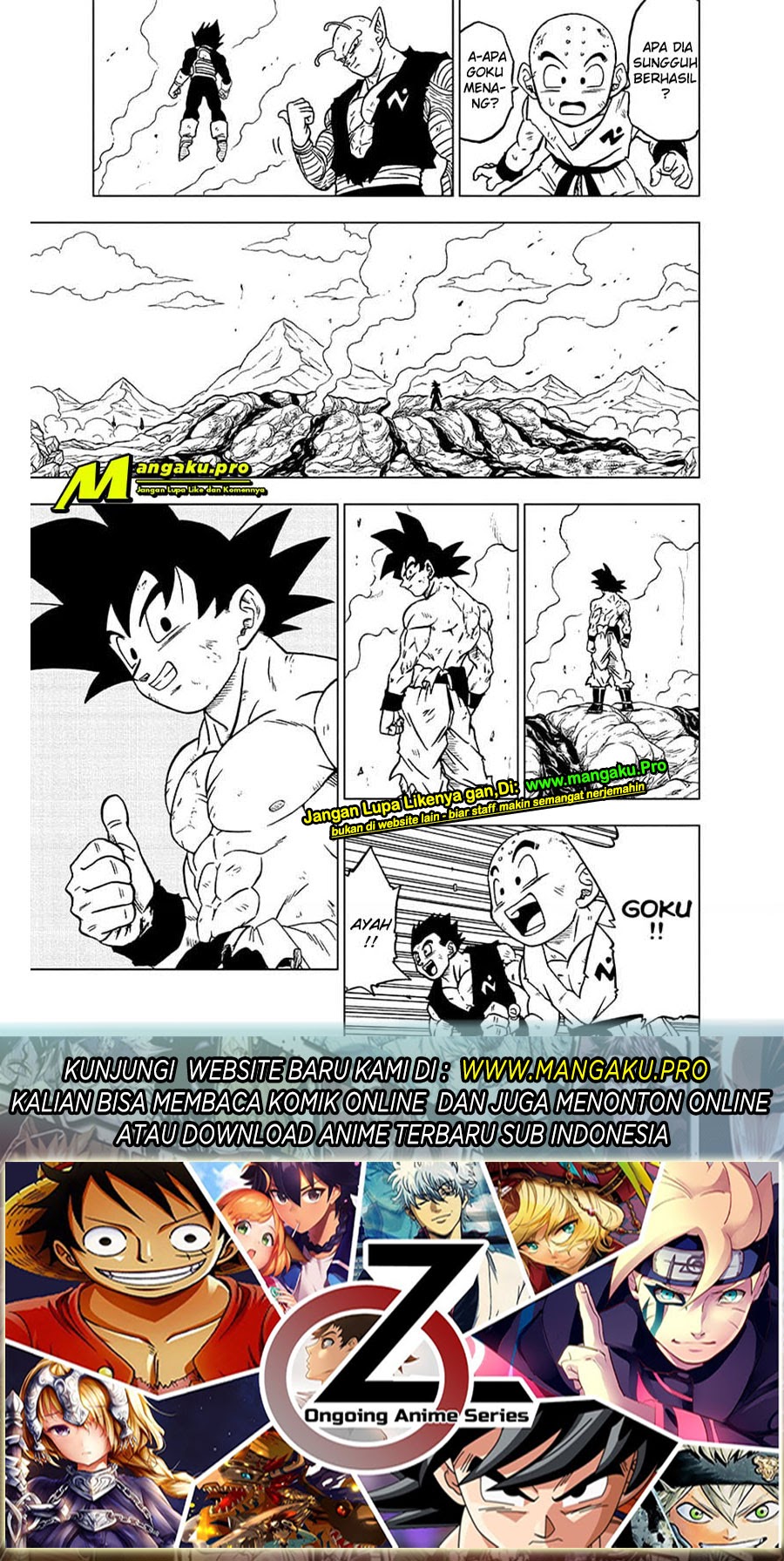 Read Dragon Ball Super ID Manga Online