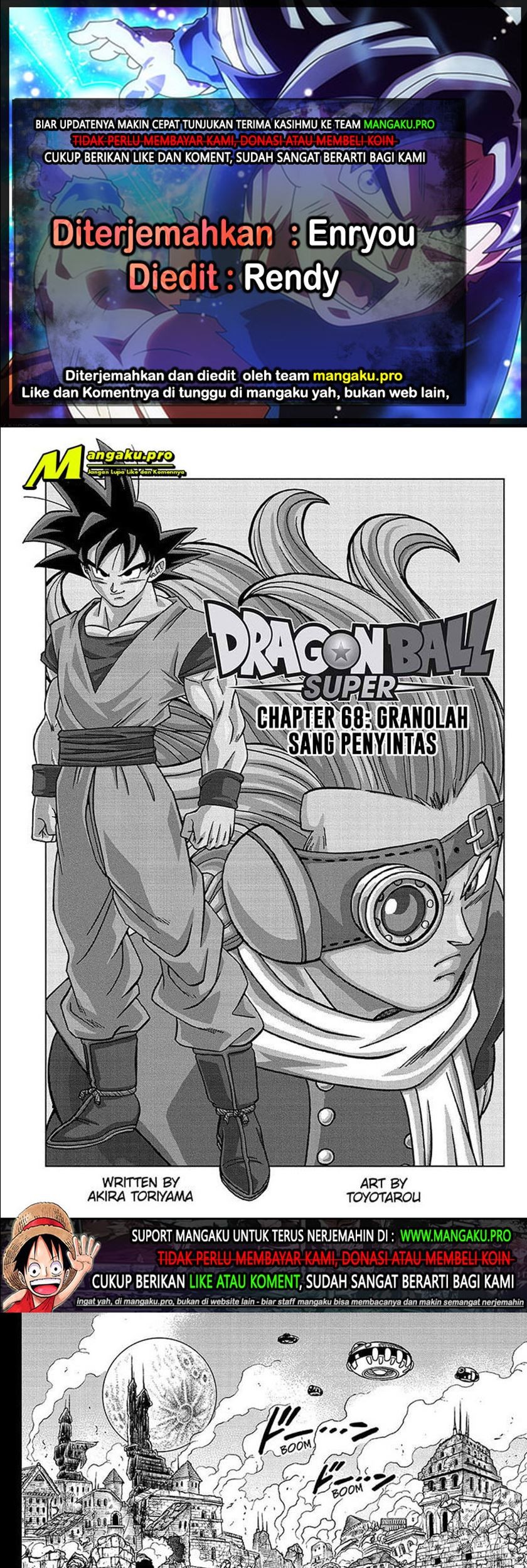 Read Dragon Ball Super ID Manga Online