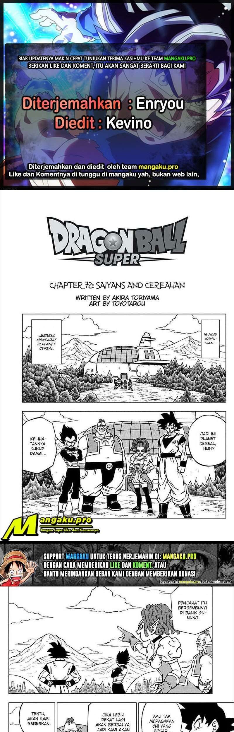 Read Dragon Ball Super ID Manga Online