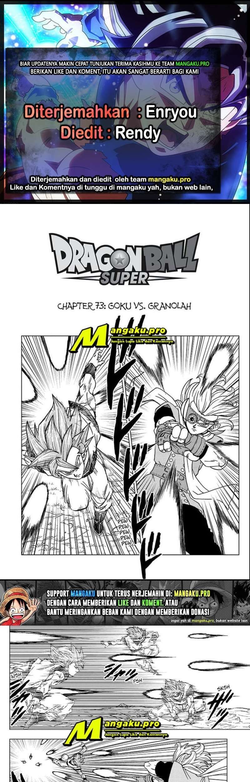 Read Dragon Ball Super ID Manga Online