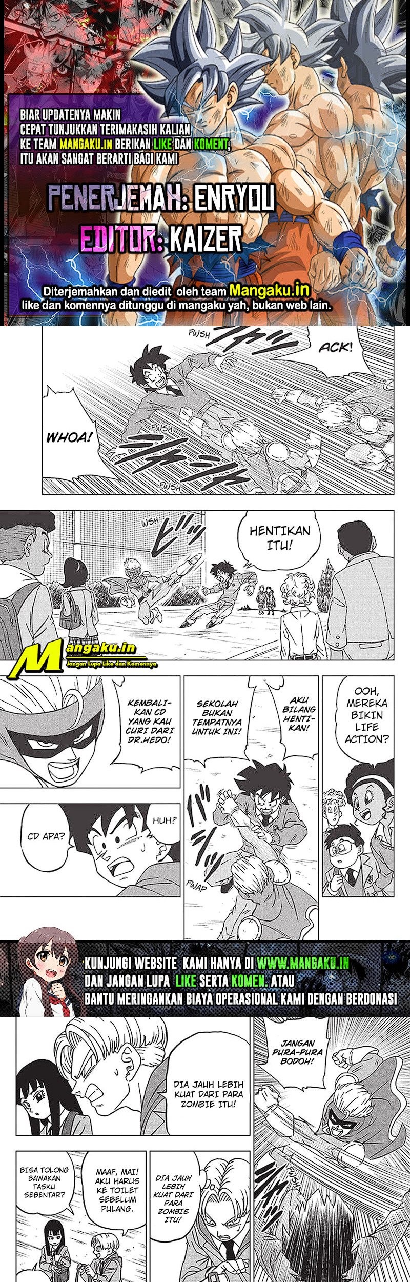 Read Dragon Ball Super ID Manga Online