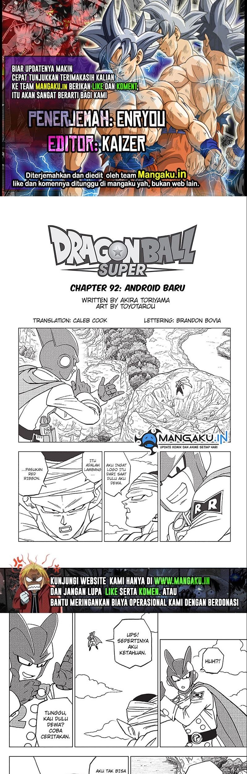 Read Dragon Ball Super ID Manga Online