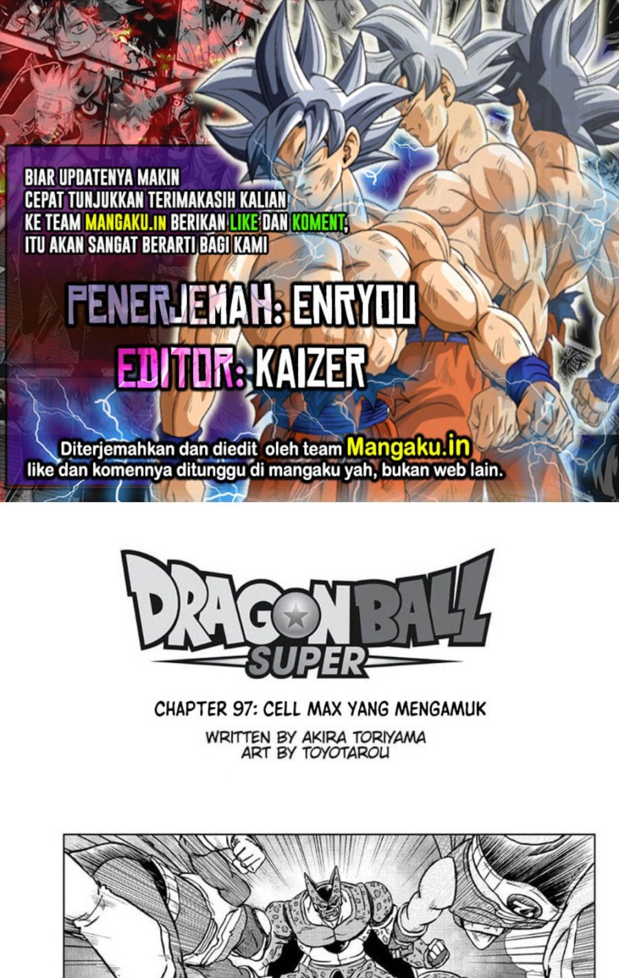 Read Dragon Ball Super ID Manga Online