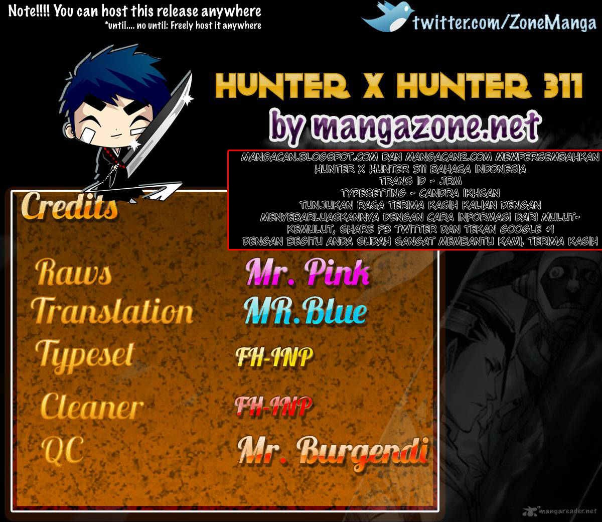 Read Hunter x Hunter ID Manga Online