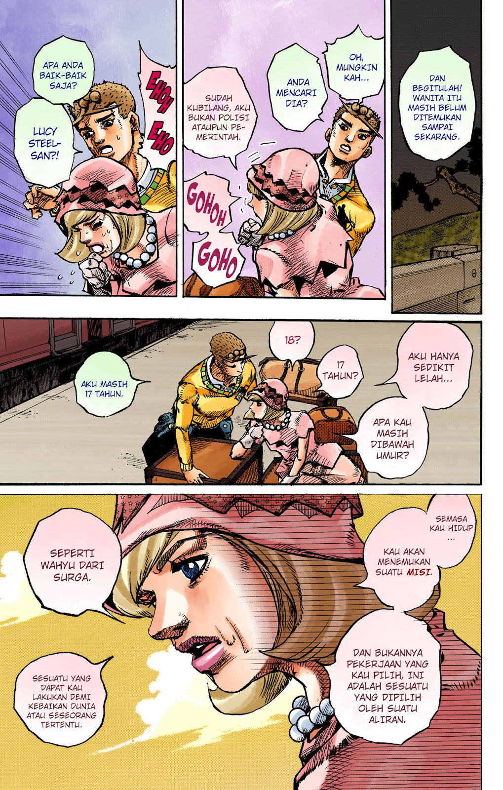 Read JoJo no Kimyou na Bouken Part 8 JoJolion ID Manga Online