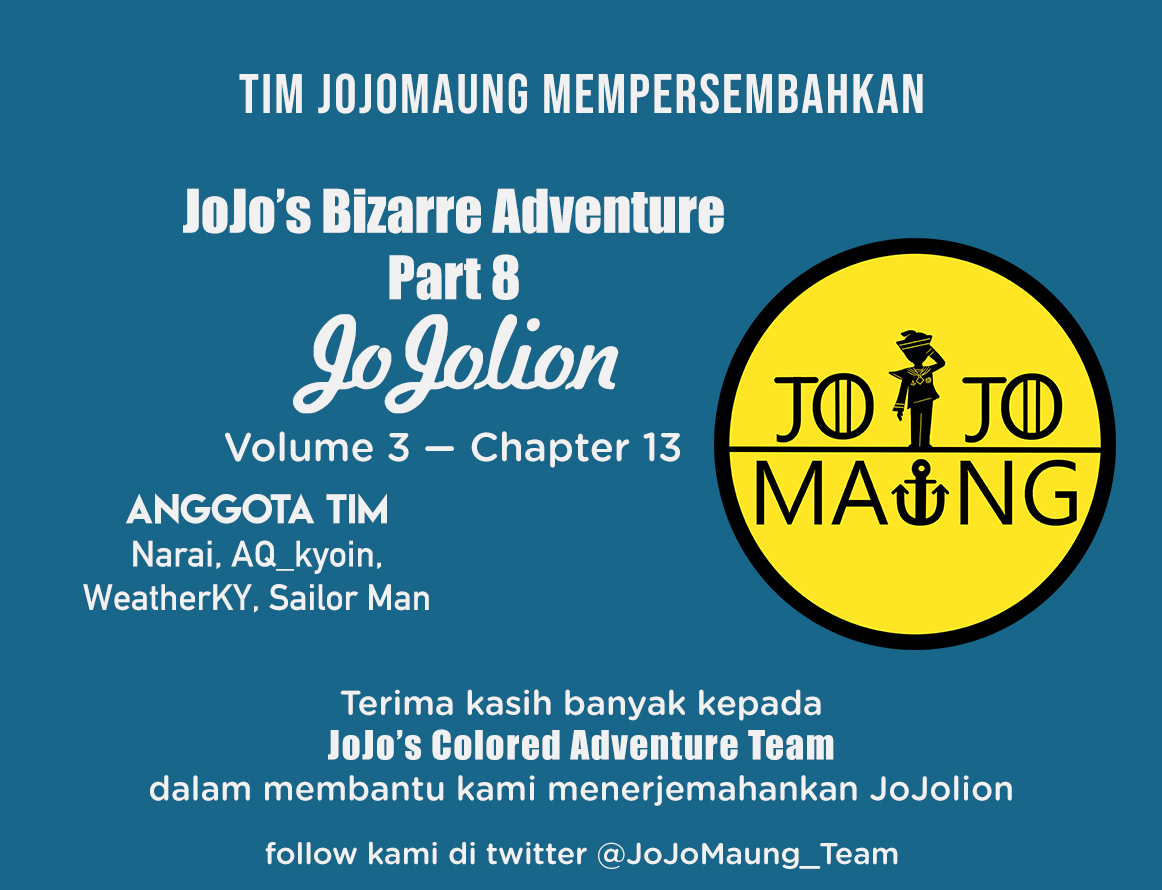 Read JoJo no Kimyou na Bouken Part 8 JoJolion ID Manga Online
