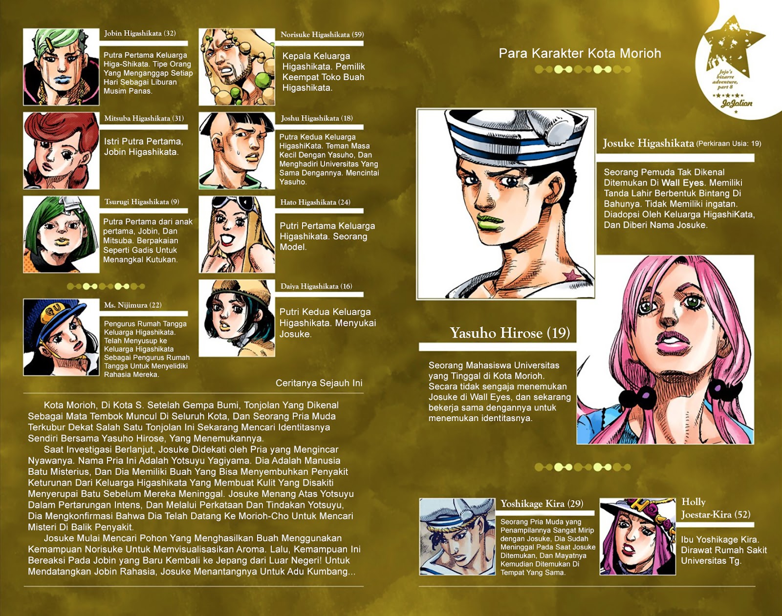 Read JoJo no Kimyou na Bouken Part 8 JoJolion ID Manga Online