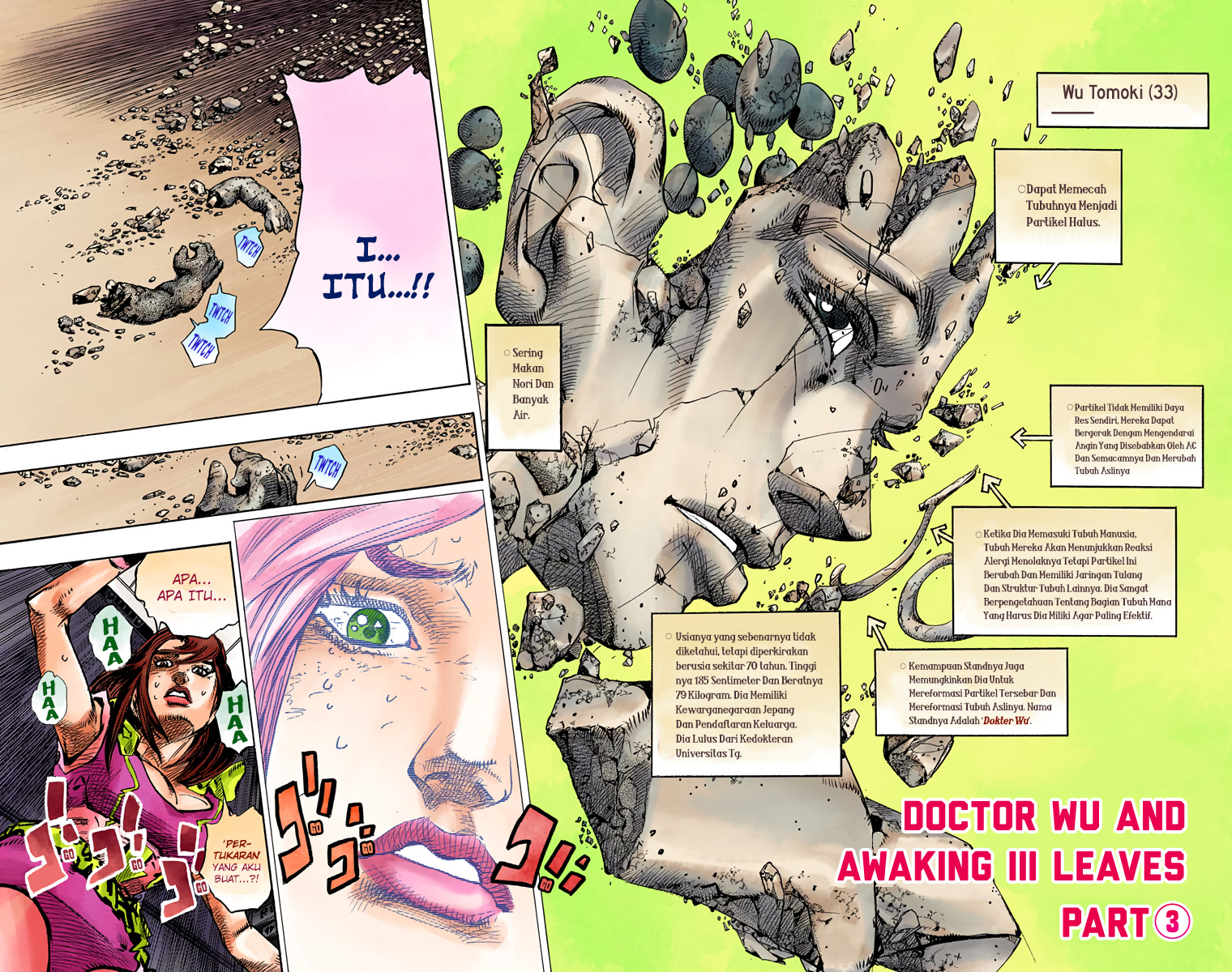 Read JoJo no Kimyou na Bouken Part 8 JoJolion ID Manga Online