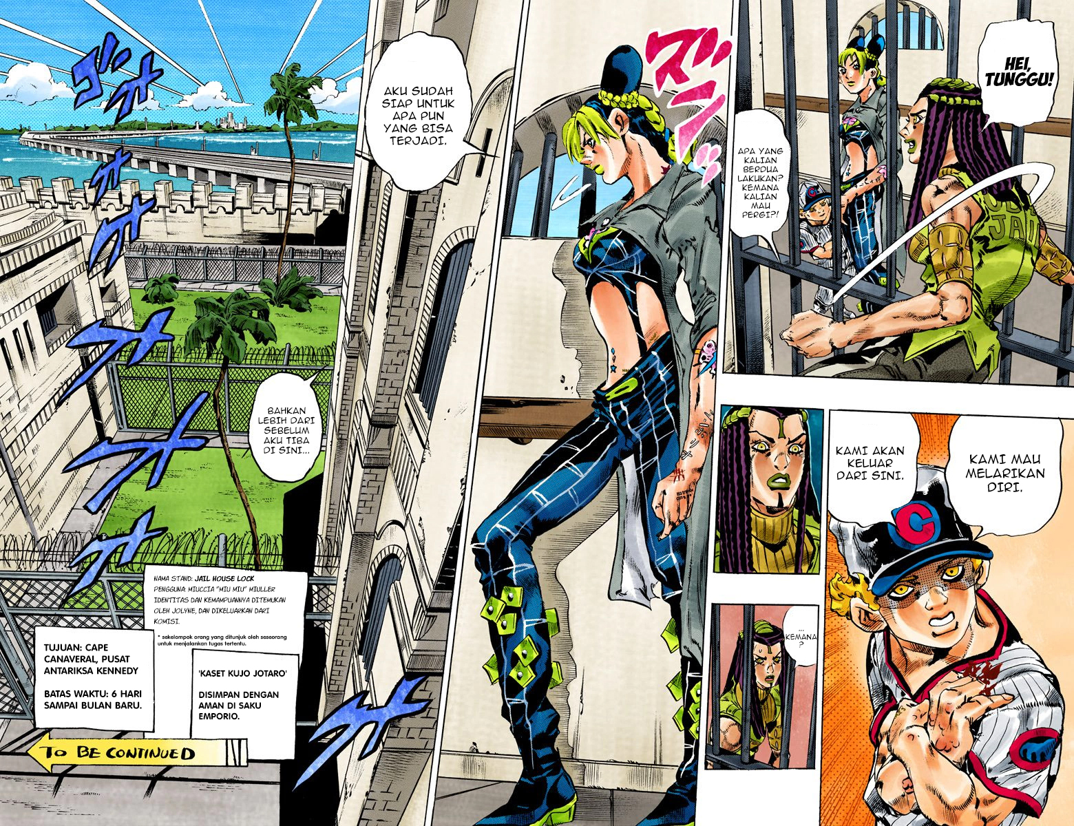 Read JoJo’s Bizarre Adventure Part 6 Stone Ocean ID Manga Online