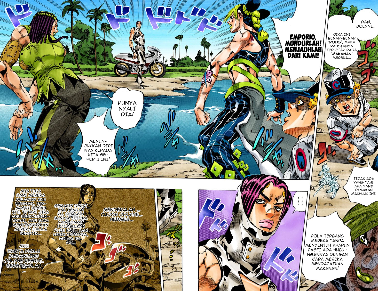 Read JoJo’s Bizarre Adventure Part 6 Stone Ocean ID Manga Online