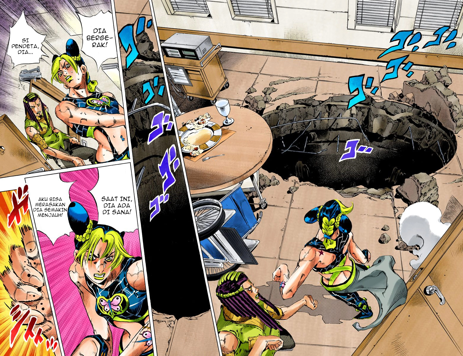 Read JoJo’s Bizarre Adventure Part 6 Stone Ocean ID Manga Online