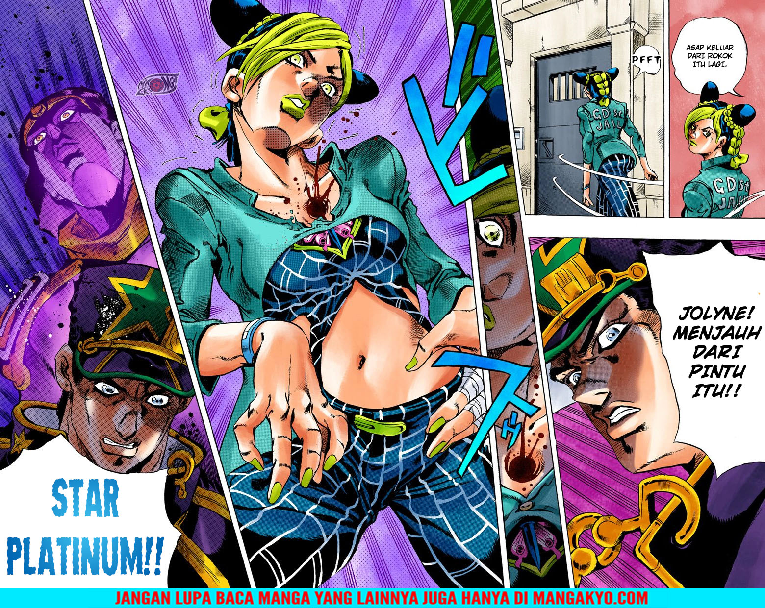 Read JoJo’s Bizarre Adventure Part 6 Stone Ocean ID Manga Online