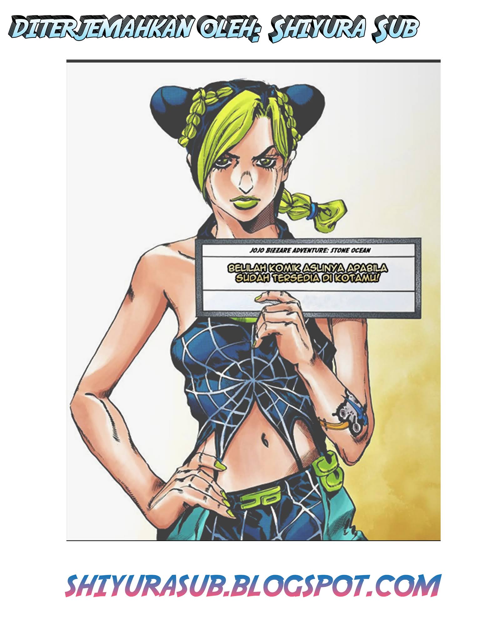 Read JoJo’s Bizarre Adventure Part 6 Stone Ocean ID Manga Online