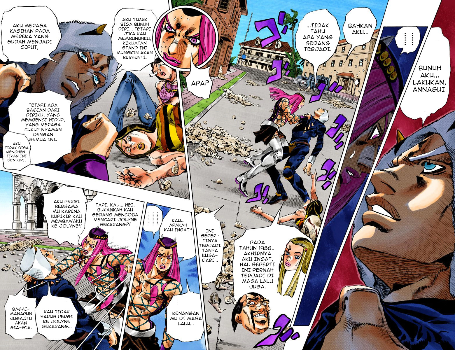 Read JoJo’s Bizarre Adventure Part 6 Stone Ocean ID Manga Online