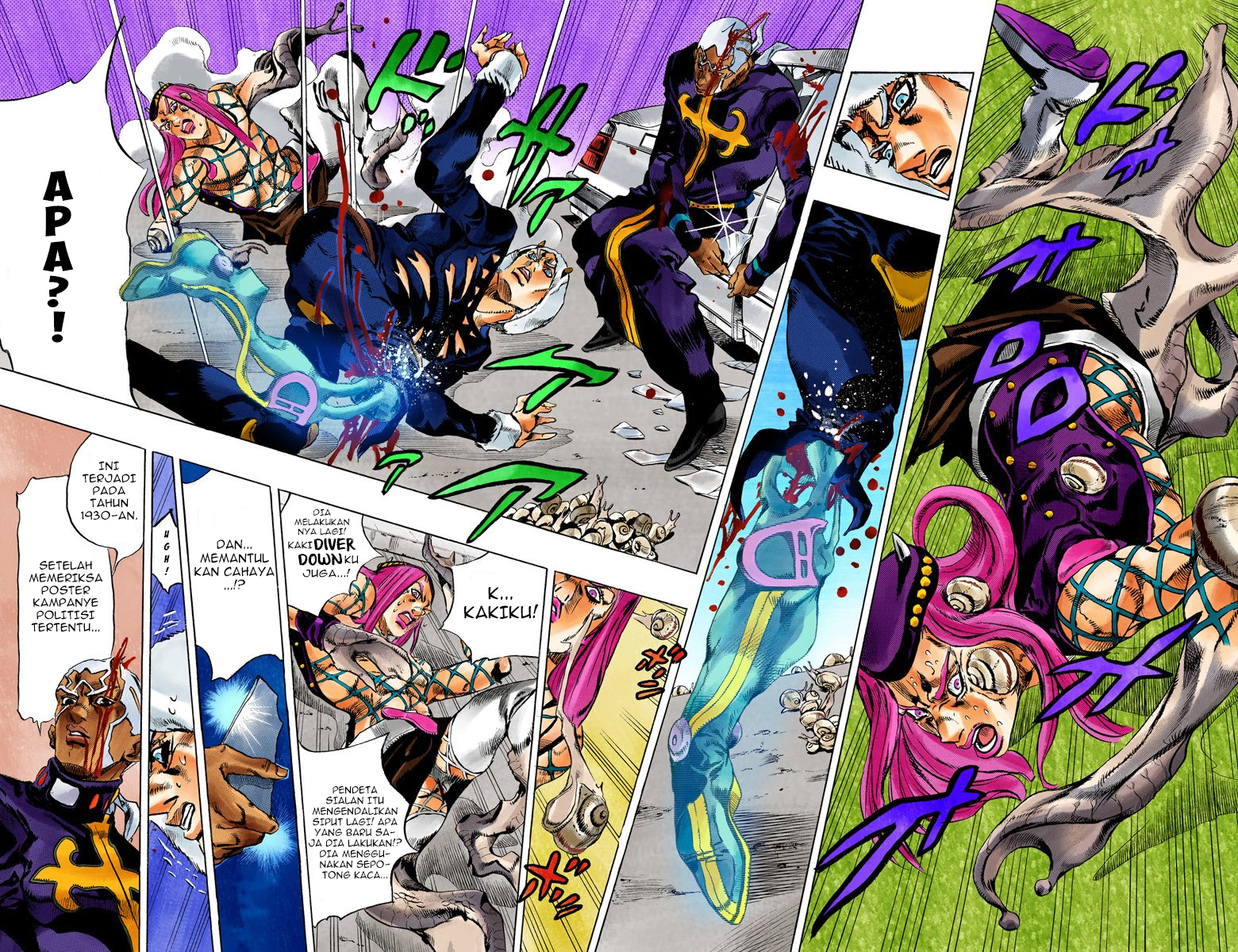 Read JoJo’s Bizarre Adventure Part 6 Stone Ocean ID Manga Online