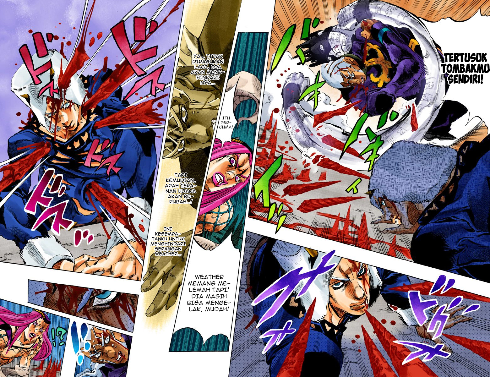 Read JoJo’s Bizarre Adventure Part 6 Stone Ocean ID Manga Online