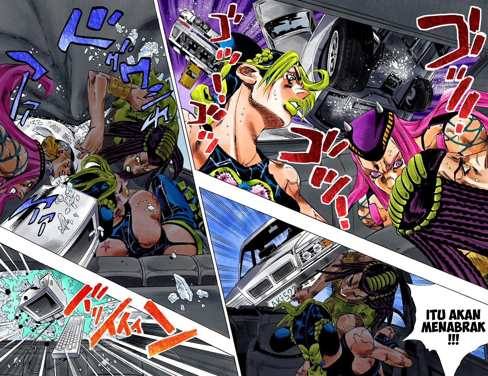 Read JoJo’s Bizarre Adventure Part 6 Stone Ocean ID Manga Online