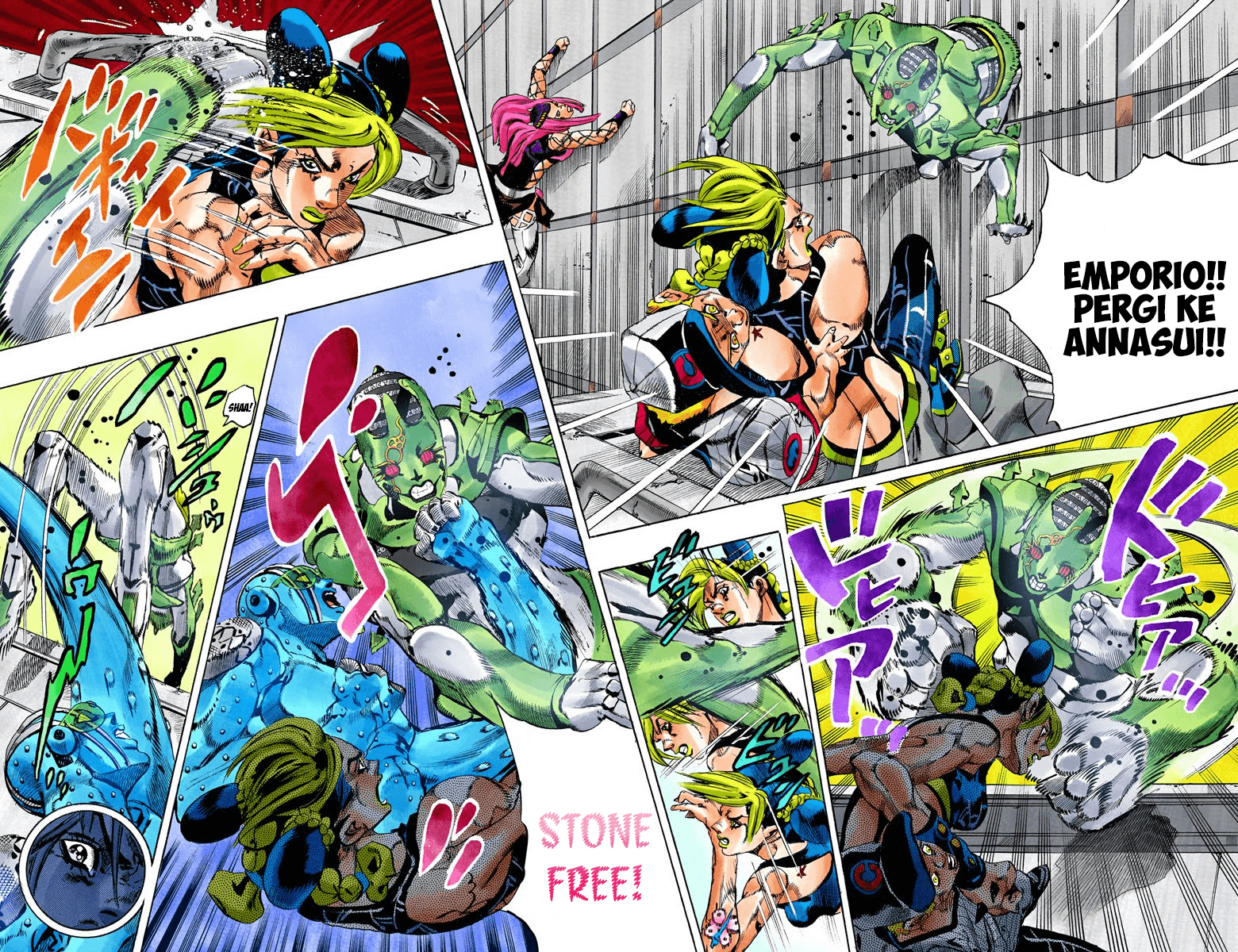 Read JoJo’s Bizarre Adventure Part 6 Stone Ocean ID Manga Online