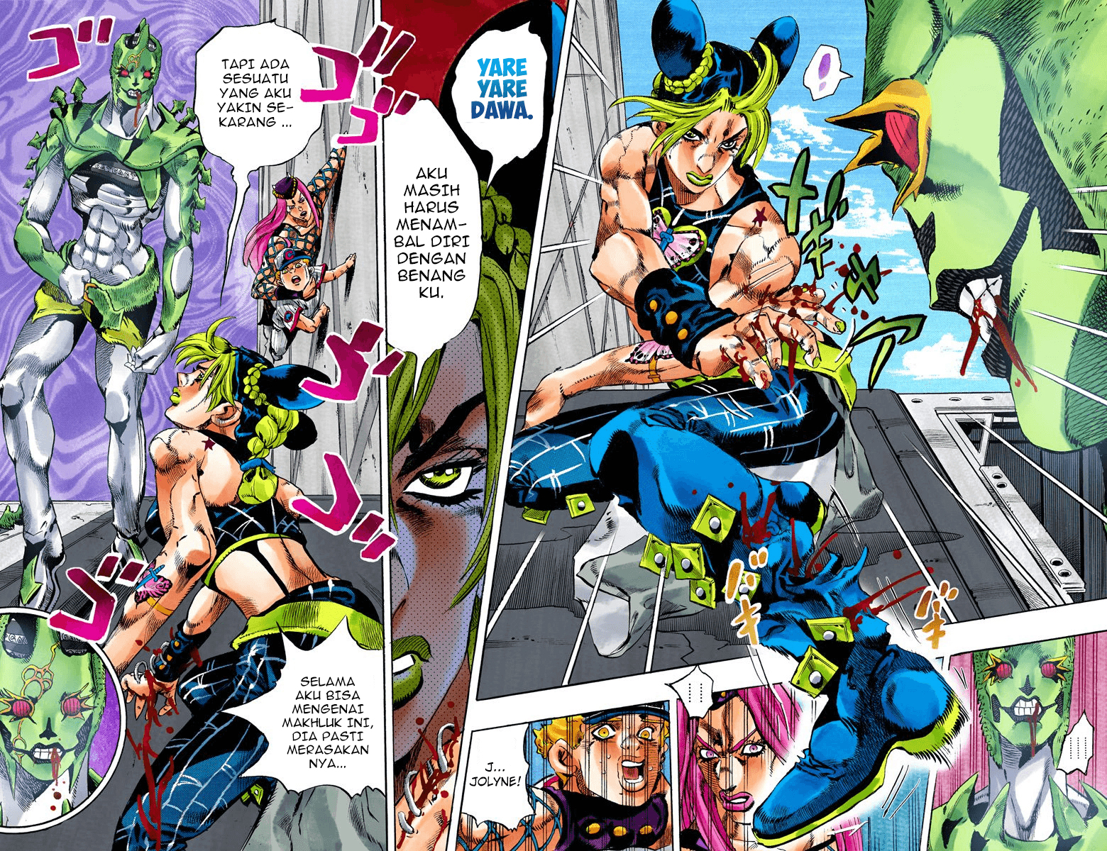 Read JoJo’s Bizarre Adventure Part 6 Stone Ocean ID Manga Online