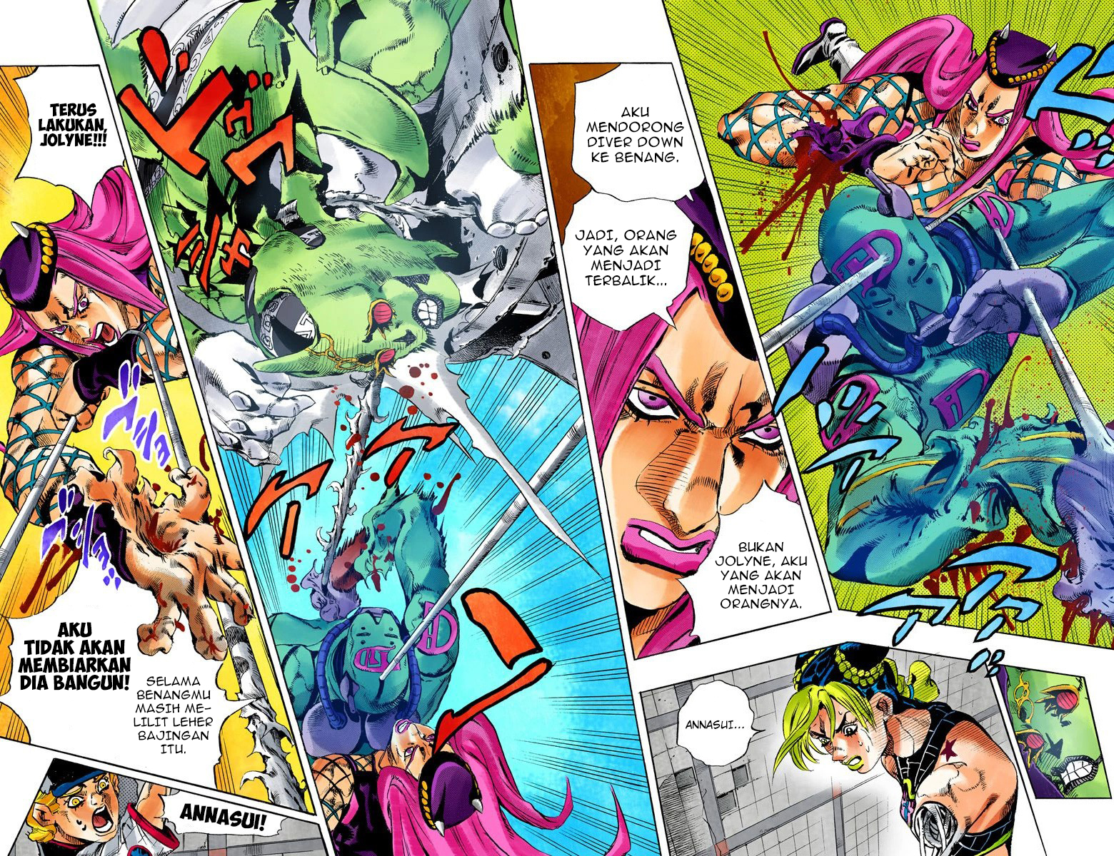Read JoJo’s Bizarre Adventure Part 6 Stone Ocean ID Manga Online