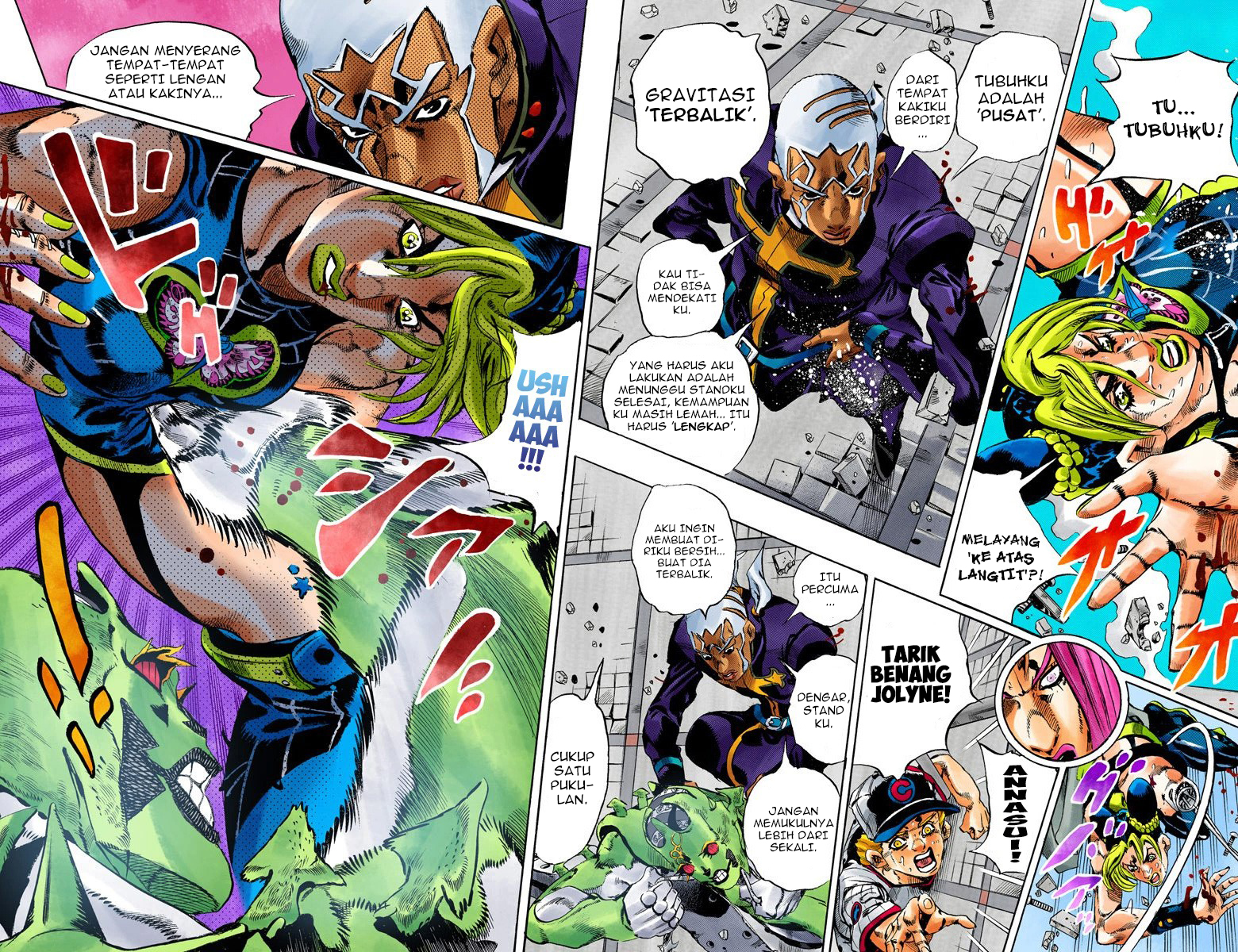 Read JoJo’s Bizarre Adventure Part 6 Stone Ocean ID Manga Online