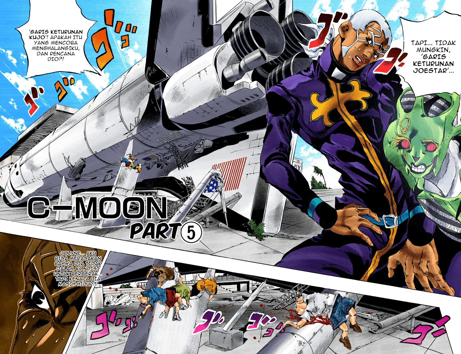 Read JoJo’s Bizarre Adventure Part 6 Stone Ocean ID Manga Online
