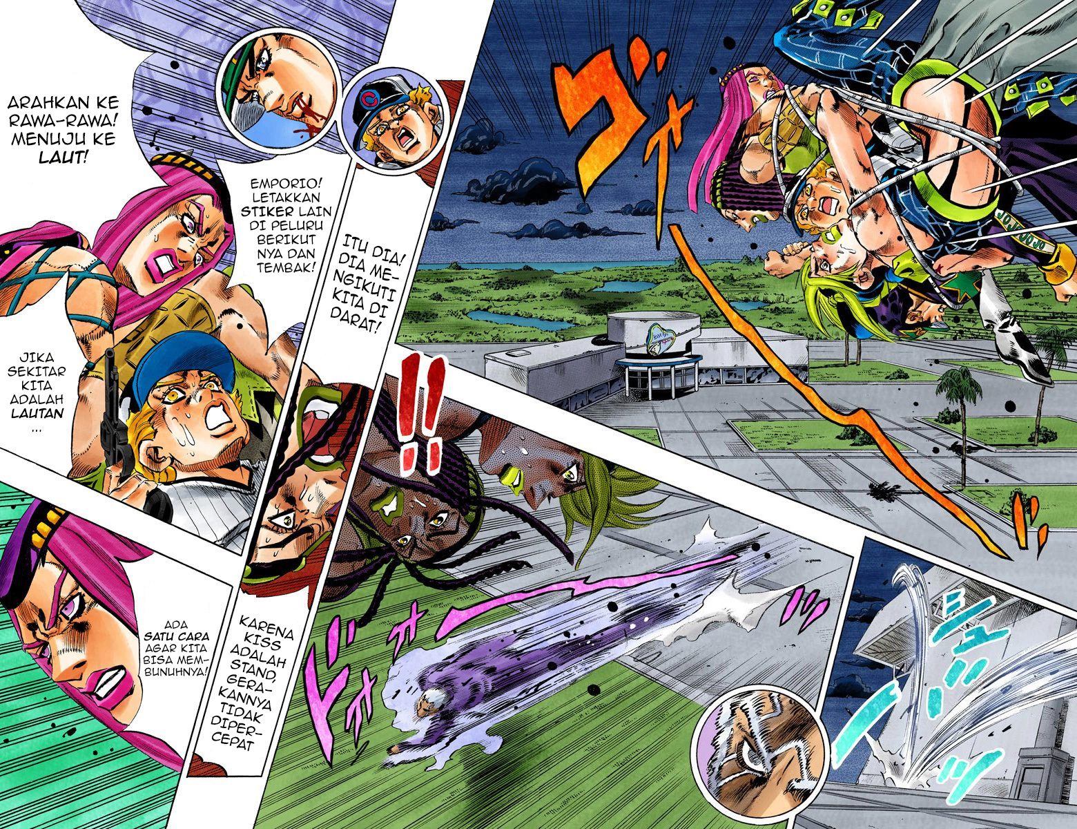 Read JoJo’s Bizarre Adventure Part 6 Stone Ocean ID Manga Online