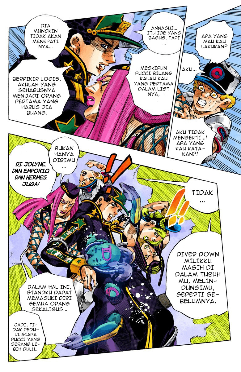 Read JoJo’s Bizarre Adventure Part 6 Stone Ocean ID Manga Online