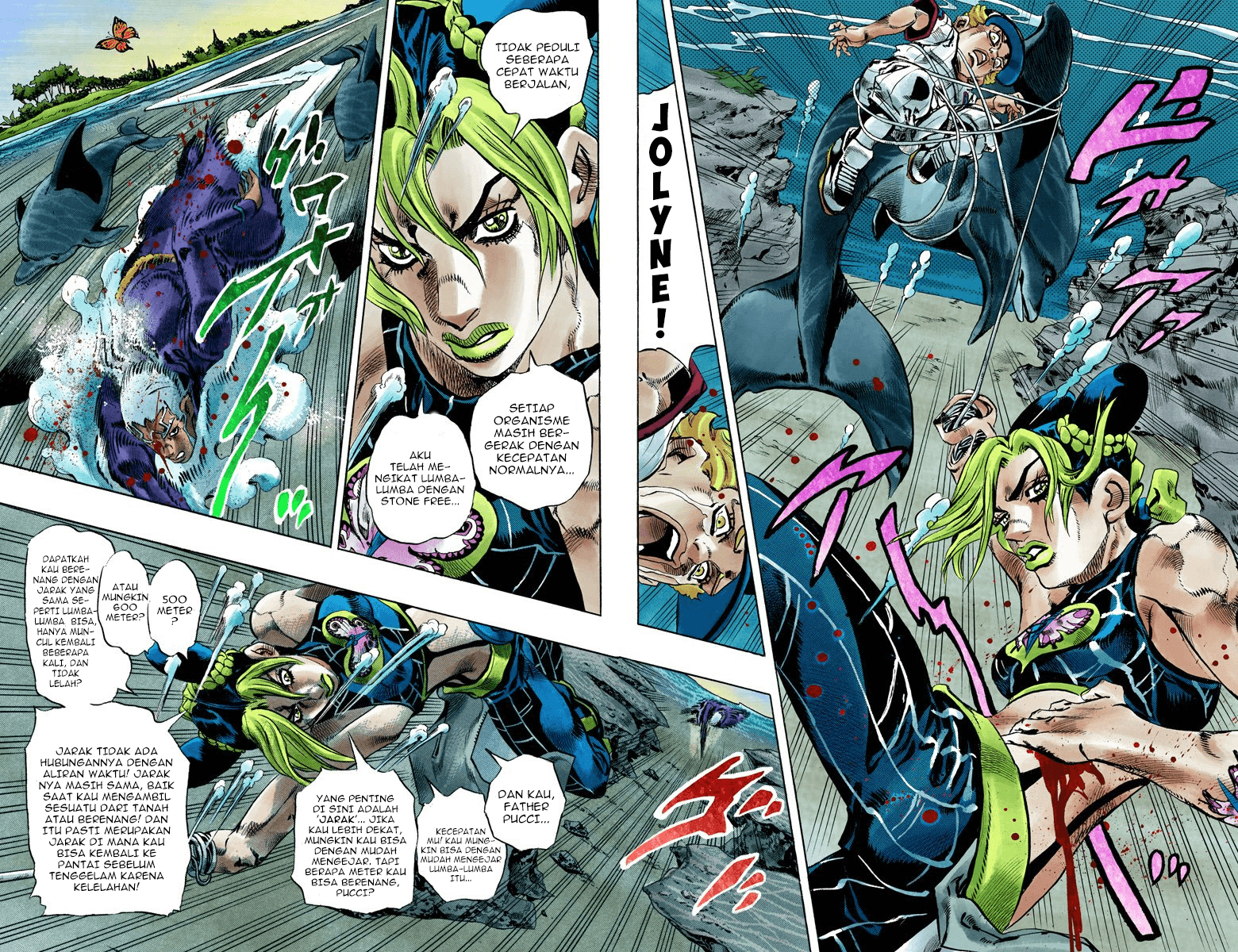 Read JoJo’s Bizarre Adventure Part 6 Stone Ocean ID Manga Online