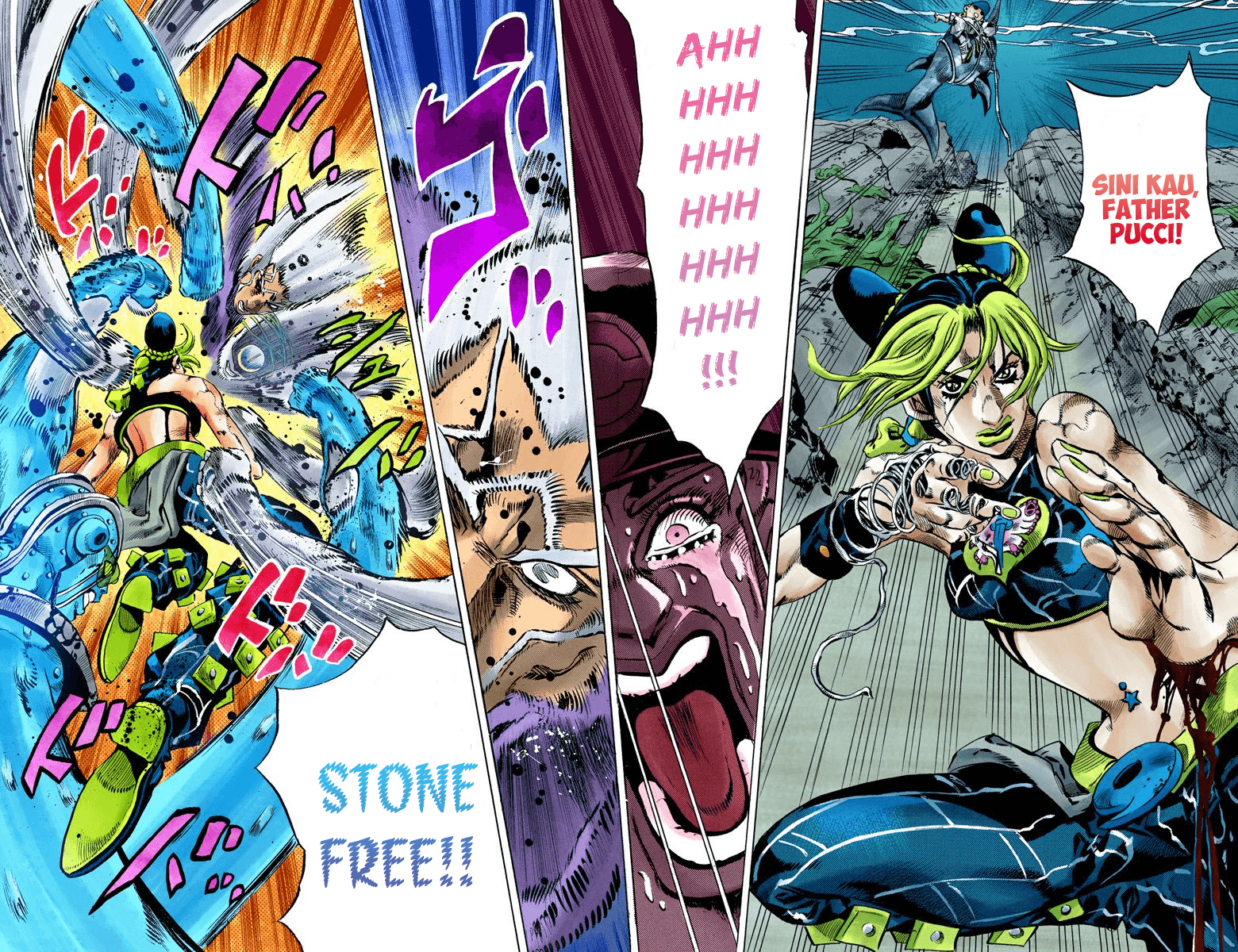 Read JoJo’s Bizarre Adventure Part 6 Stone Ocean ID Manga Online
