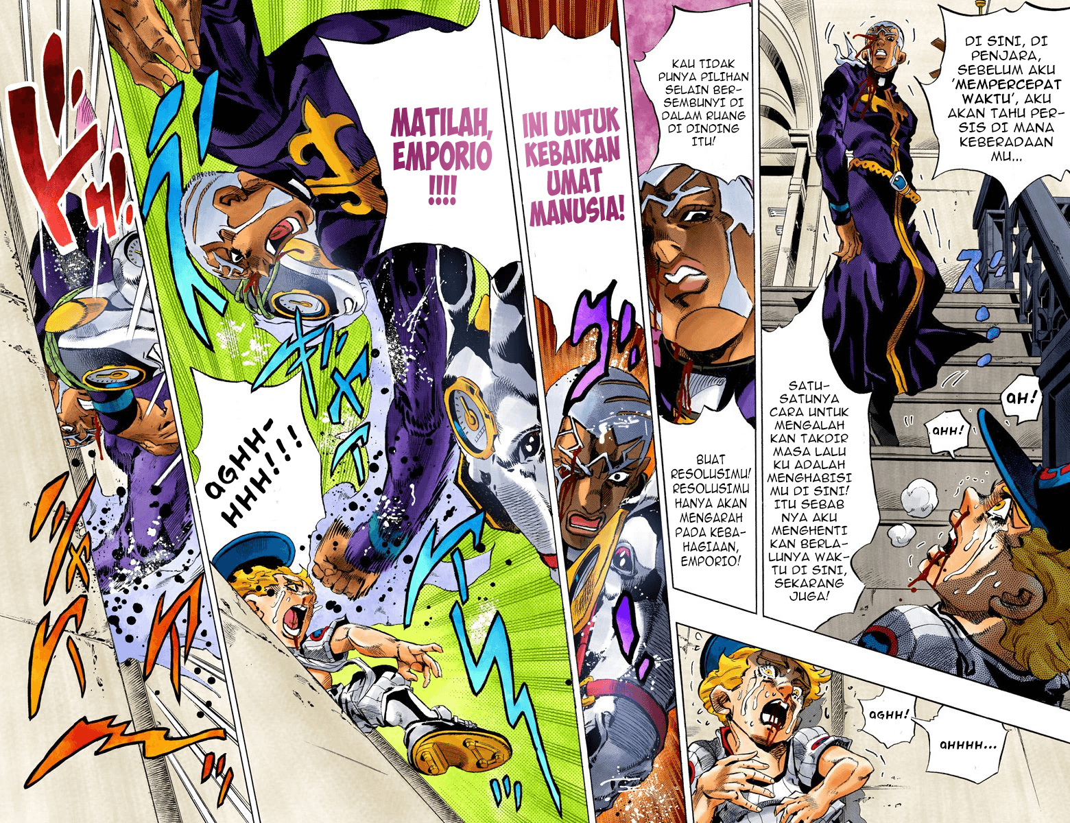 Read JoJo’s Bizarre Adventure Part 6 Stone Ocean ID Manga Online