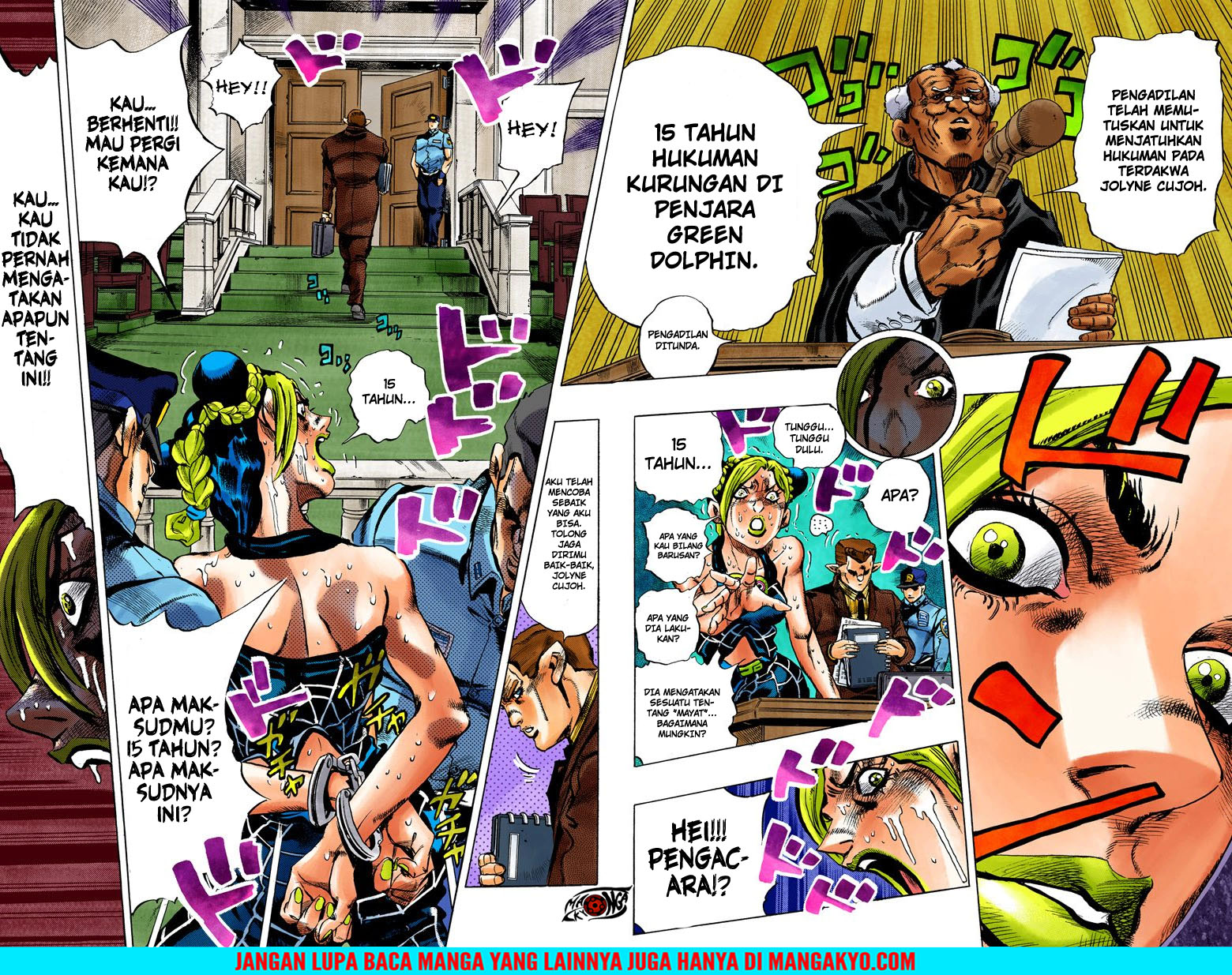 Read JoJo’s Bizarre Adventure Part 6 Stone Ocean ID Manga Online