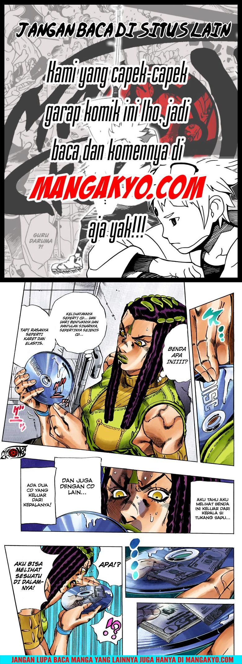 Read JoJo’s Bizarre Adventure Part 6 Stone Ocean ID Manga Online
